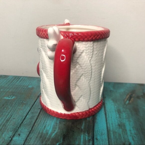 CERAMIC Reindeer Coffee Mug - Picture 3 of 7